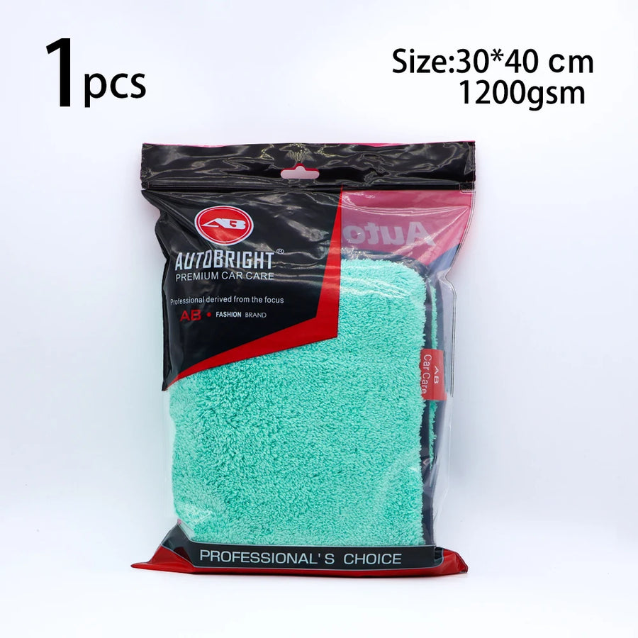 1200 GSM Microfiber Car Drying Towel - Size Options