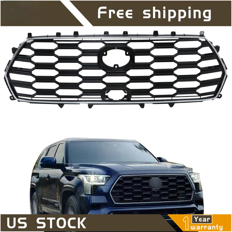 Front Upper Grille for Toyota Sequoia 2023-2024