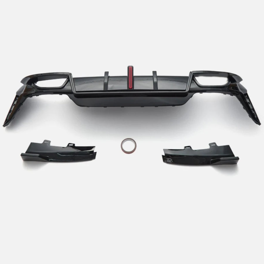 BMW 3 Series G20/G28 M Sport LED Rear Diffuser – 2023–2025