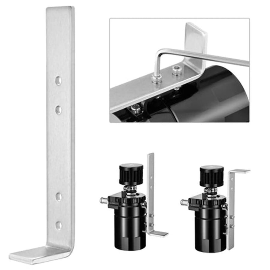 Universal Aluminum Oil Catch Can Kit