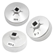 1/2-Inch Drive Aluminum Oil Filter Cap Wrench, 74-92mm Options