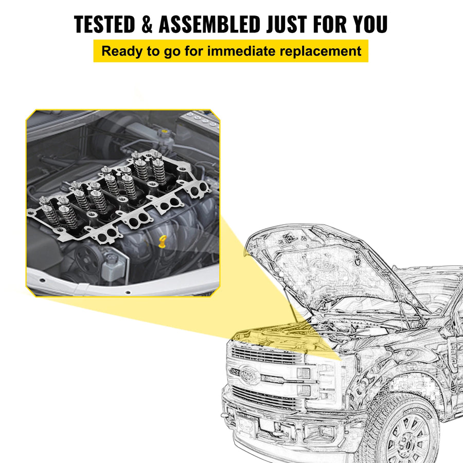 6.4L Diesel Cylinder Head Assembly – 2008–2010 Ford Super Duty