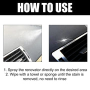 Automotive Plastic and Leather Restorer Spray