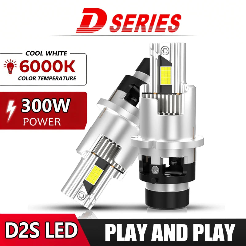 D1S/D2S/D3S/D4S/D8S LED Headlight Conversion Bulb – CANBUS