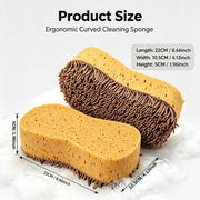 Dual-Sided Chenille & Sponge Car Wash Pads - 2 or 5 Pack