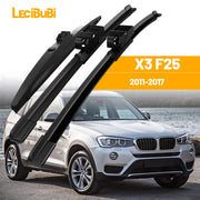 Front & Rear Windshield Wiper Blade Set for BMW X3 2011-2017