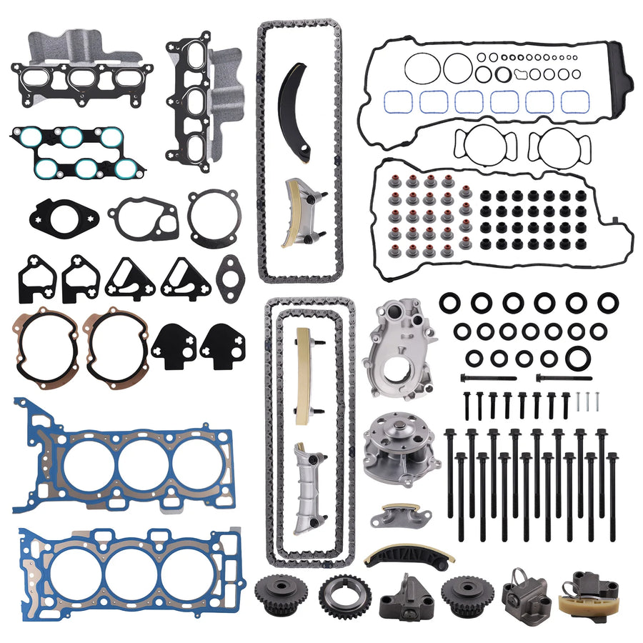 3.6L Timing Chain, Head Gasket and Pump Kit for GM Crossovers