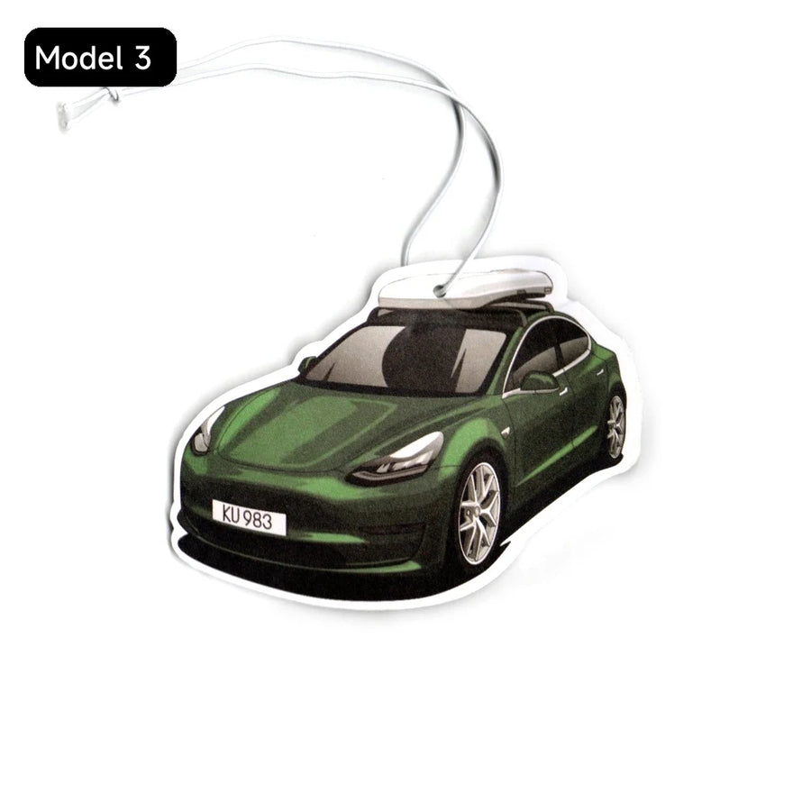 Tesla Model 3/Y/X-Style Hanging Car Air Freshener