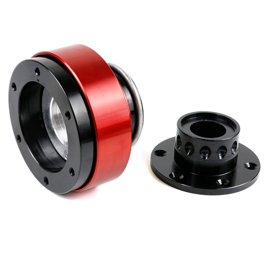 Quick-Release Steering Wheel Hub Adapter for Simagic and Moza Racing Simulators