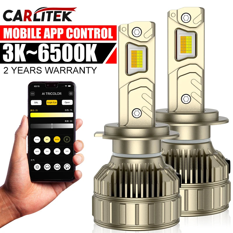 H1/H4/H7/H11/9005/9006 LED Headlight Bulb – 3000K/6500K