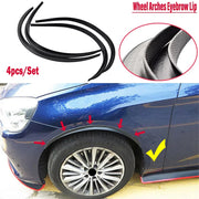 Universal Rubber Fender Flare Extensions – 4 Pieces