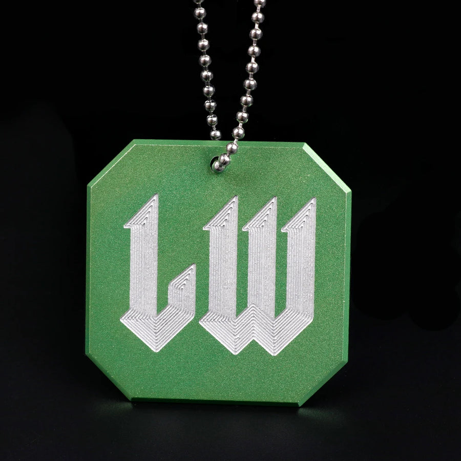 Likewise-Style Metal Shift Knob Emblem & Key Ring