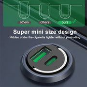 Dual-Port USB Car Charger – Multiple Fast-Charge Styles