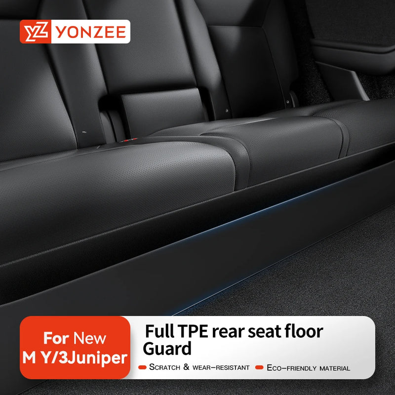 Rear Seat Anti-kick Protective Mat for Tesla Model 3/Y