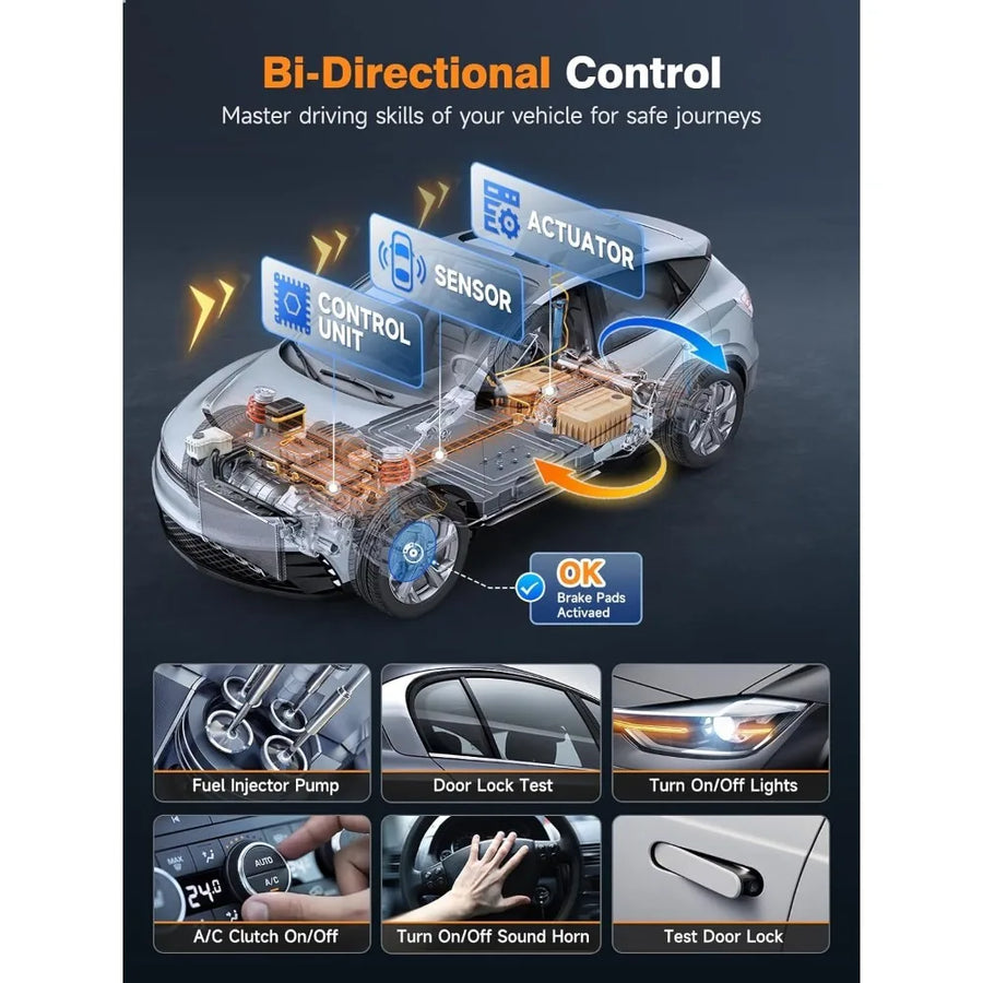 FOXWELL NT510 Elite Bidirectional OBD2 Scanner for Nissan