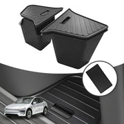 TPE Trunk Side Storage Bins for 2025–2026 Tesla Model Y Juniper – 3 Pieces