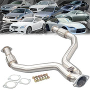 Stainless Steel Rear Y-Pipe Exhaust for 2003–2025 Nissan/Infiniti 370Z/350Z/Q50