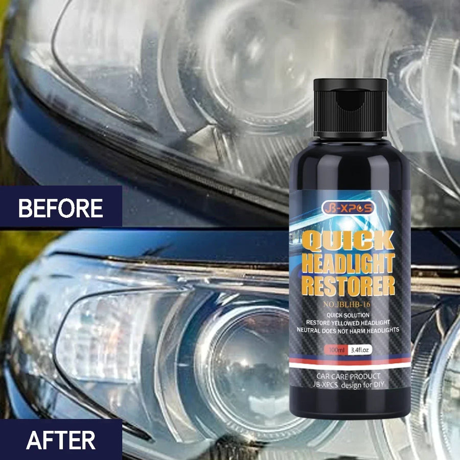 Headlight Lens Restoration Kit – 100 ml