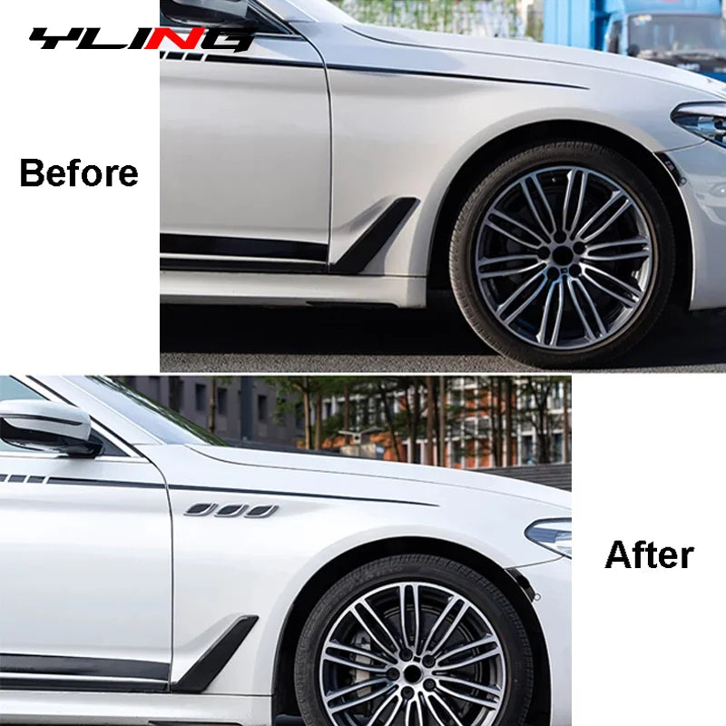 Chrome Hood Scoop & Vent Trim for Volkswagen/Honda/BMW/Audi