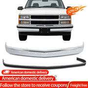 Chrome Front Bumper Kit – 1988–2000 Chevrolet/GMC C/K & SUVs