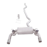 304 Stainless Steel Valved Cat-Back Exhaust System for BMW 2013-2018 Valved 340i 430i 440i