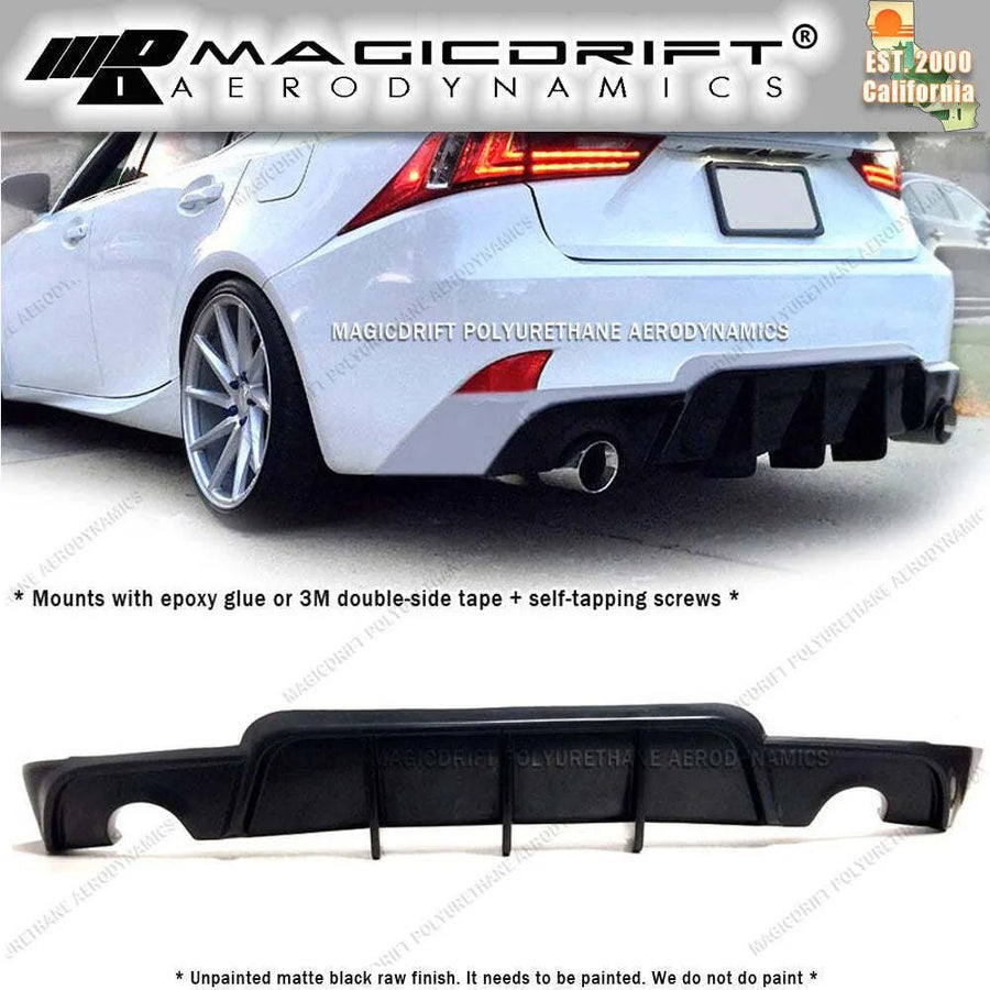 Rear Bumper Diffuser for 2014–2016 Lexus – Sedan