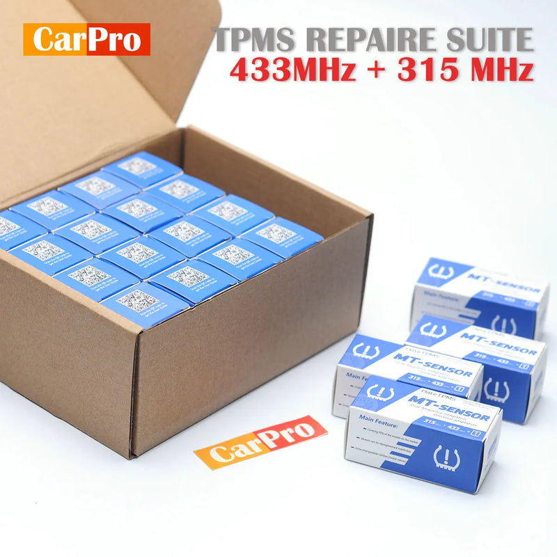 Programmable TPMS Tire Pressure Sensor (433MHz + 315MHz)