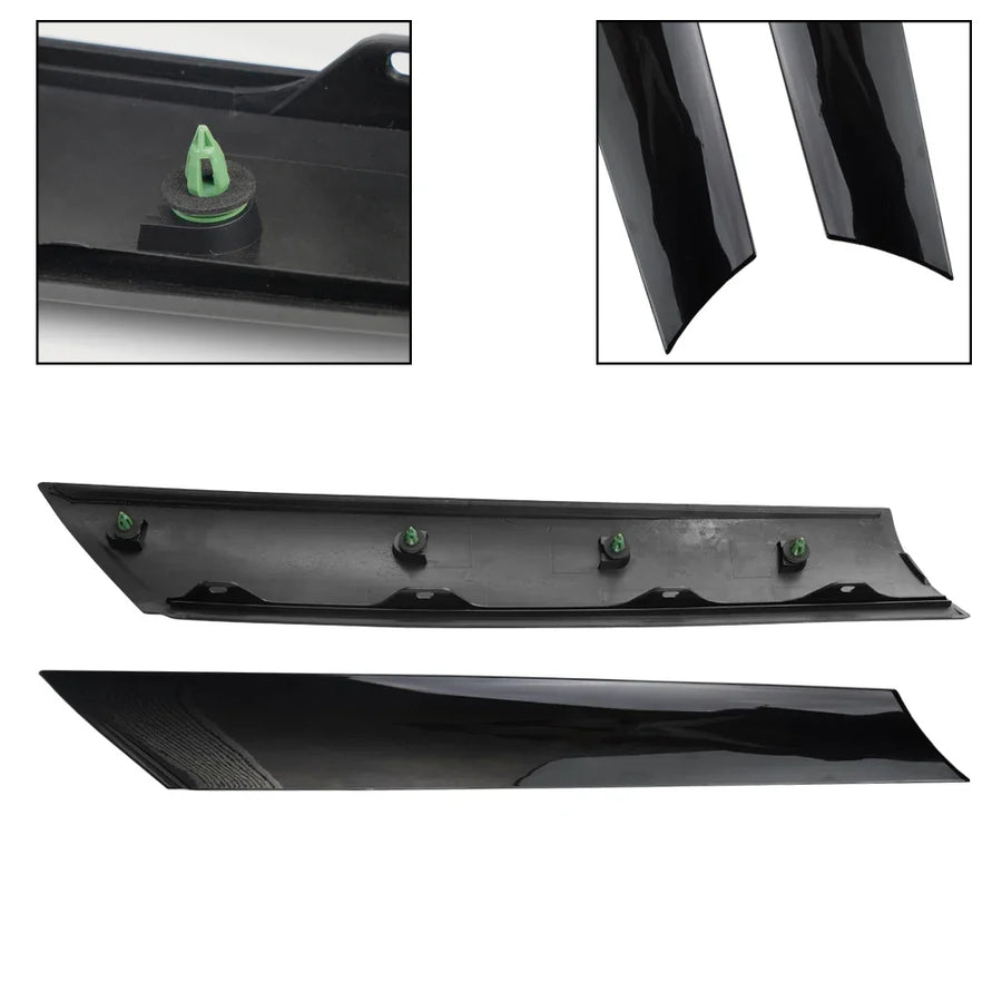 51137272584 Front Left& Right Side Windshield Post Trim A Pillar Molding Cover for Mini Cooper R55 R56