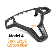 Steering Wheel Carbon Fiber Cover Panel Trim for Mercedes-Benz W176 W246 W204 X204 W212 W207 W156
