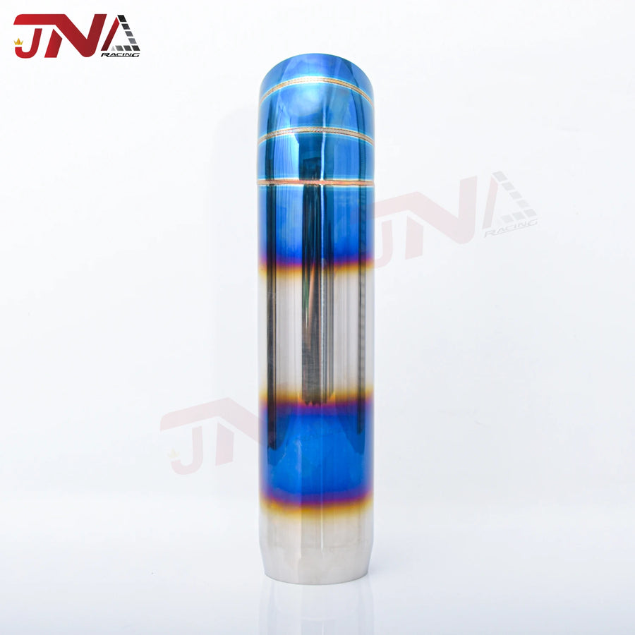 Universal High-Quality Stainless Steel Car Exhaust Pipe Muffler Tail Pipe 63mm-76mm for Modified Racing