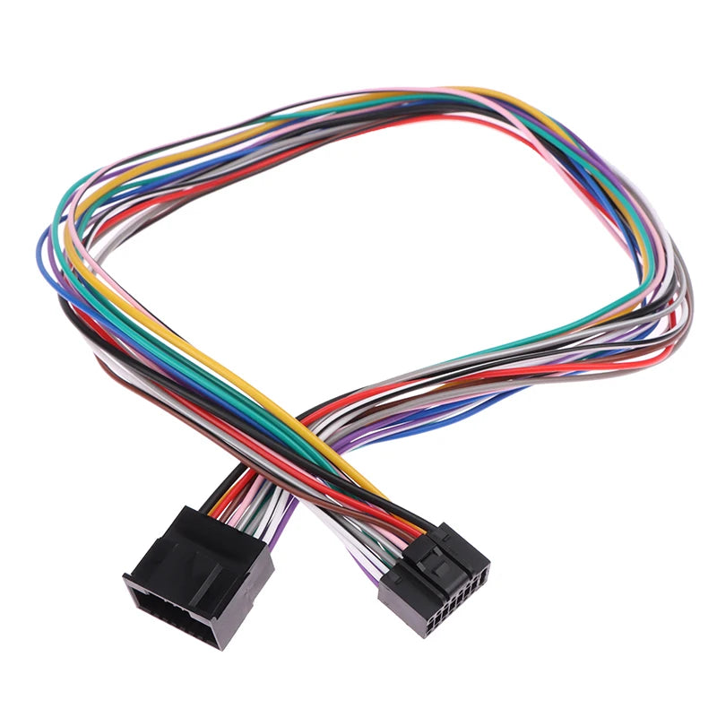 16-Pin 60cm ISO Car Stereo Wiring Harness Extension
