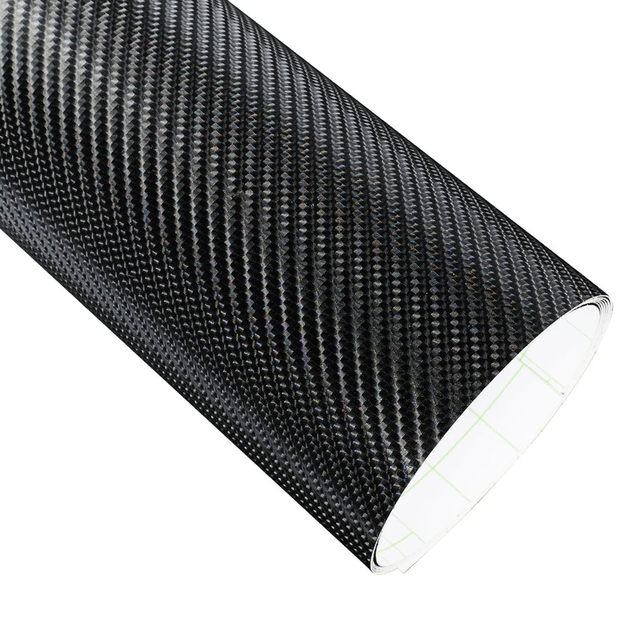 Carbon-Fiber-Style Vinyl Wrap Film – Multiple Sizes