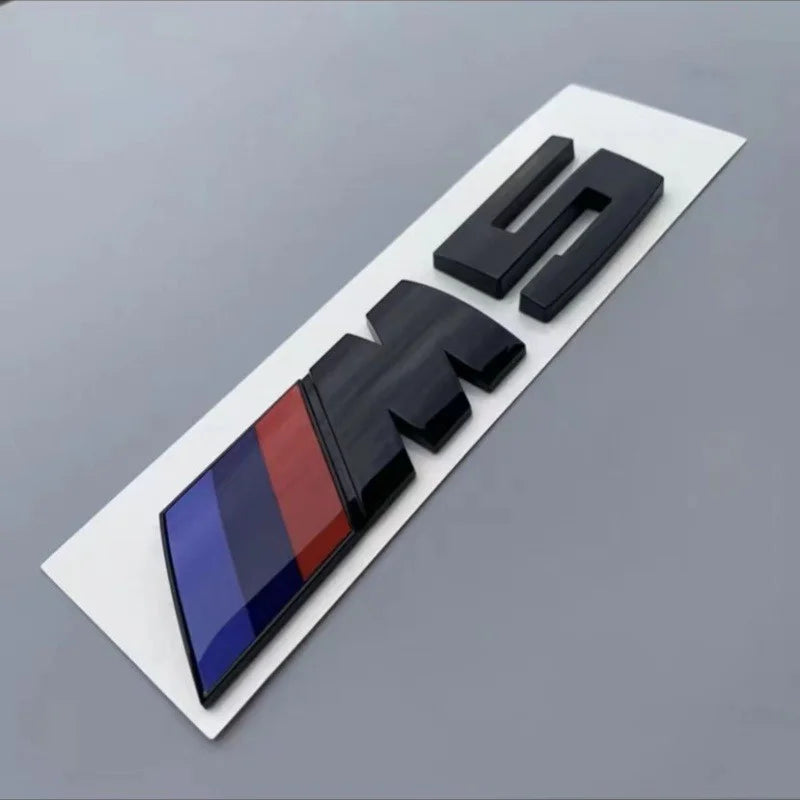 BMW M Performance 3D Fender and Rear Trunk Emblem Badge