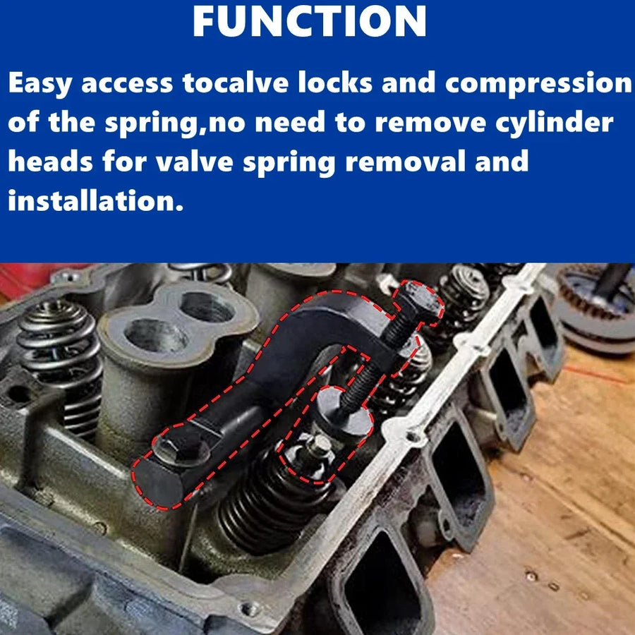 POW352003 Valve Spring Compressor Tool Kit Compatible with Dodge Ram 2500/3500 5.7 6.1 6.2 and 6.4L HEMI