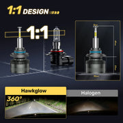 9005/HB3 Headlight Bulb Pair – 110W – 6500K