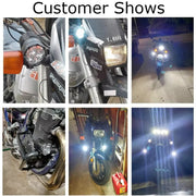 LED Auxiliary Driving Light – 60W, Spot Beam, 12V–24V