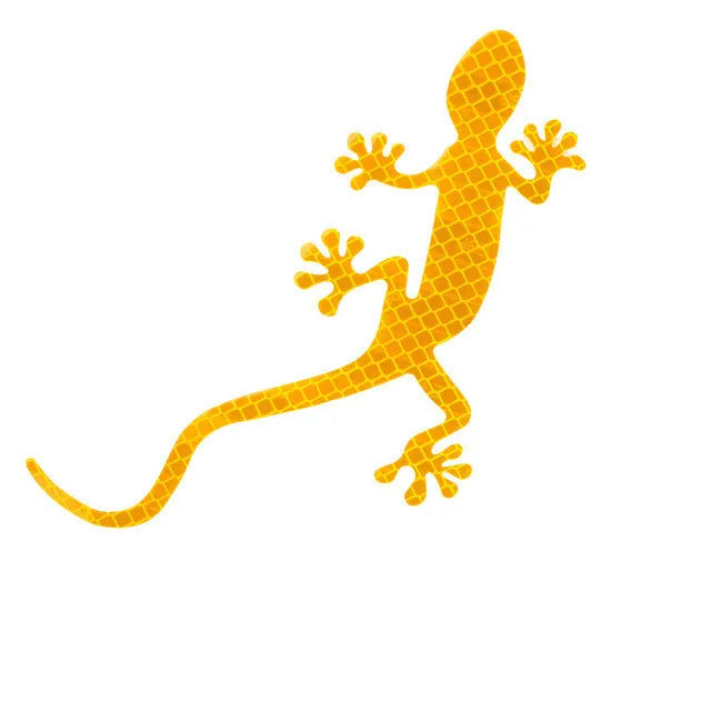 Reflective Gecko Vehicle Decal – Single, Pair or 5-Pack