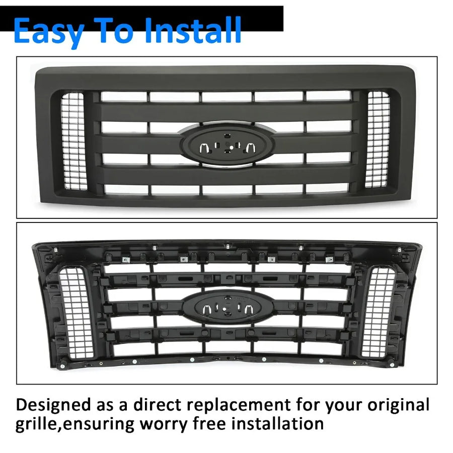 Front Grille for Ford F-150 2009-2014
