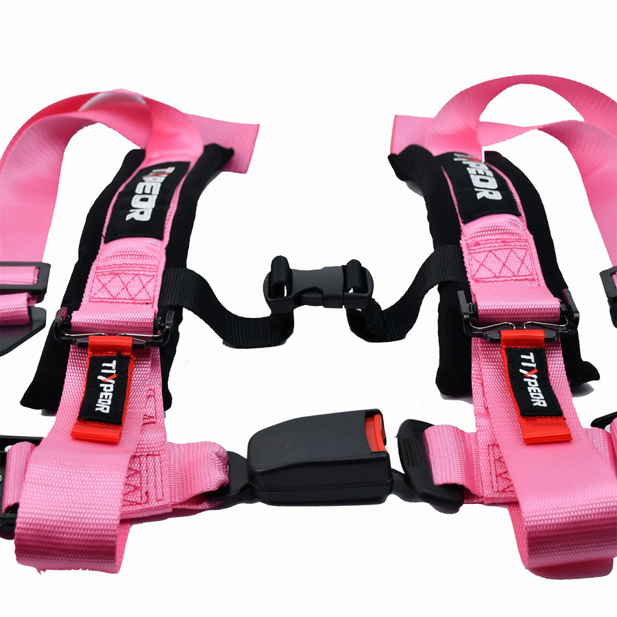Universal 2-Inch Quick-Release Racing Seat Belt Harness
