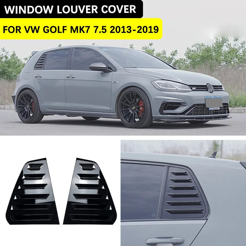 Rear Window Louver for Volkswagen Golf MK7.5 GTI 2013-2020
