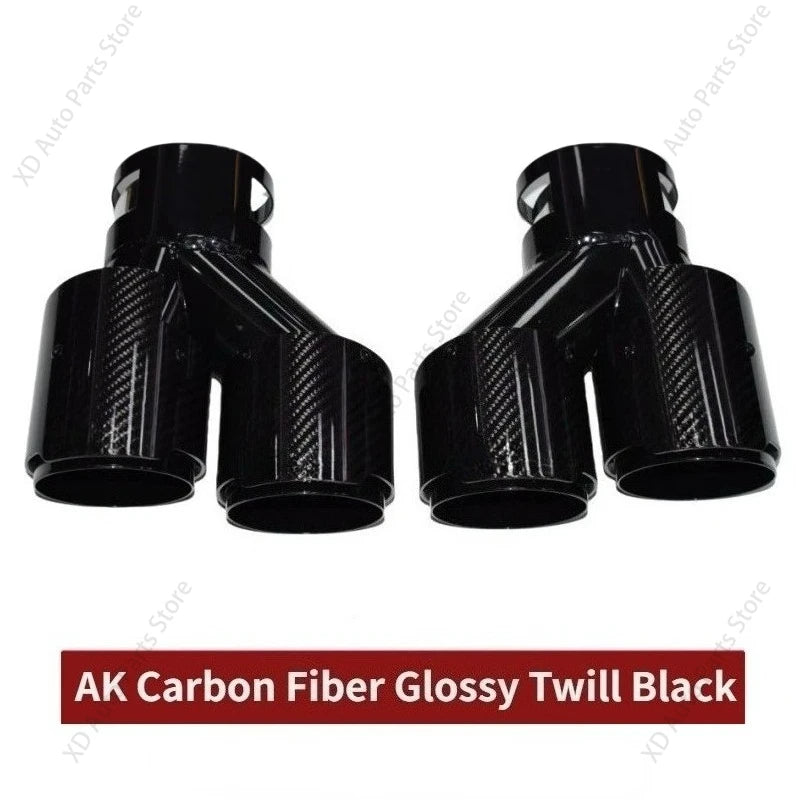 Y-Shaped Dual-Outlet Exhaust Muffler for BMW M240i/M340i/M440i