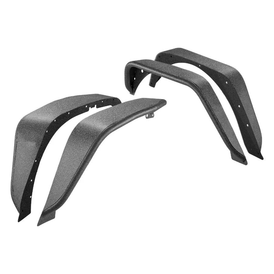 Tubular Fender Flare Set for 2007–2018 Jeep Wrangler JK