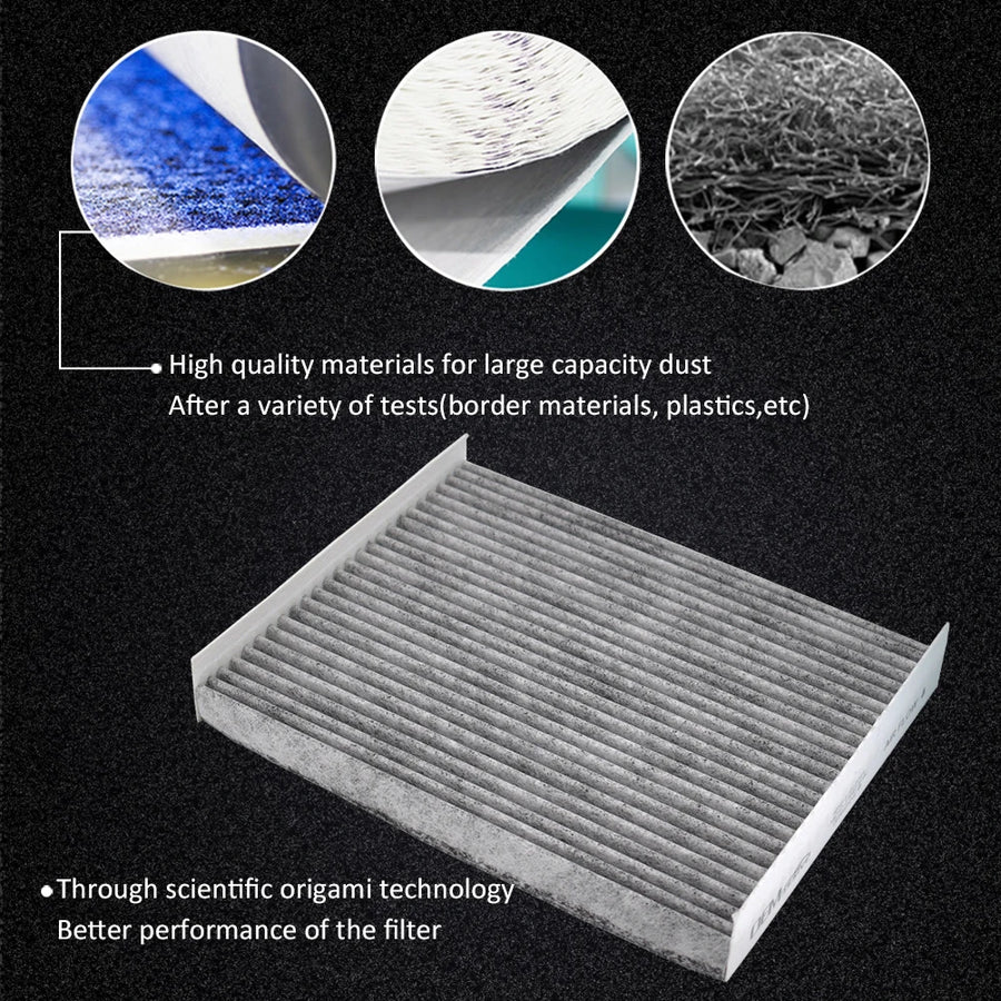 Activated Carbon Cabin Air Filter for Ford Fusion, Lincoln MKZ & Mercury Milan 2010-2013