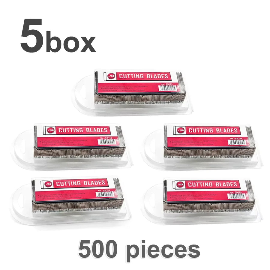 39 mm Replacement Razor Scraper Blades, 100 per Box