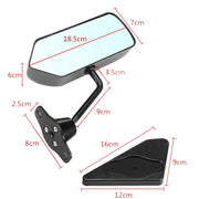 Retro F1-Style Side Mirrors for 1989–1997 Mazda MX-5 Miata – Pair
