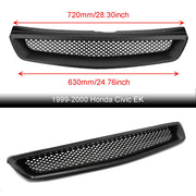 Black Front Grille for Honda Civic EK EJ 1996-2003