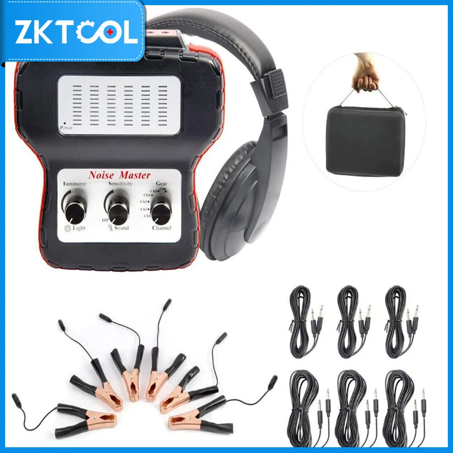 6-Channel Automotive Chassis Ear Electronic Stethoscope Kit