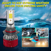 2-Piece H1/H4/H7/H11/H13/9005 LED Headlight Bulb – 6000K, CANBUS