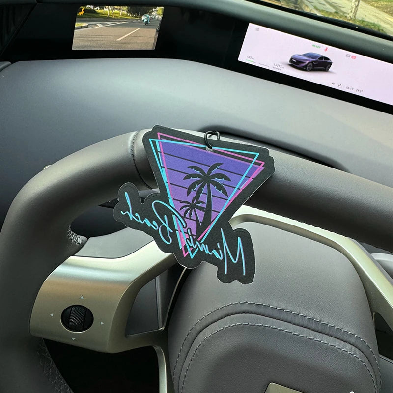 Bahamian Sea Breeze Hanging Car Air Freshener - 1 or 3 Pack