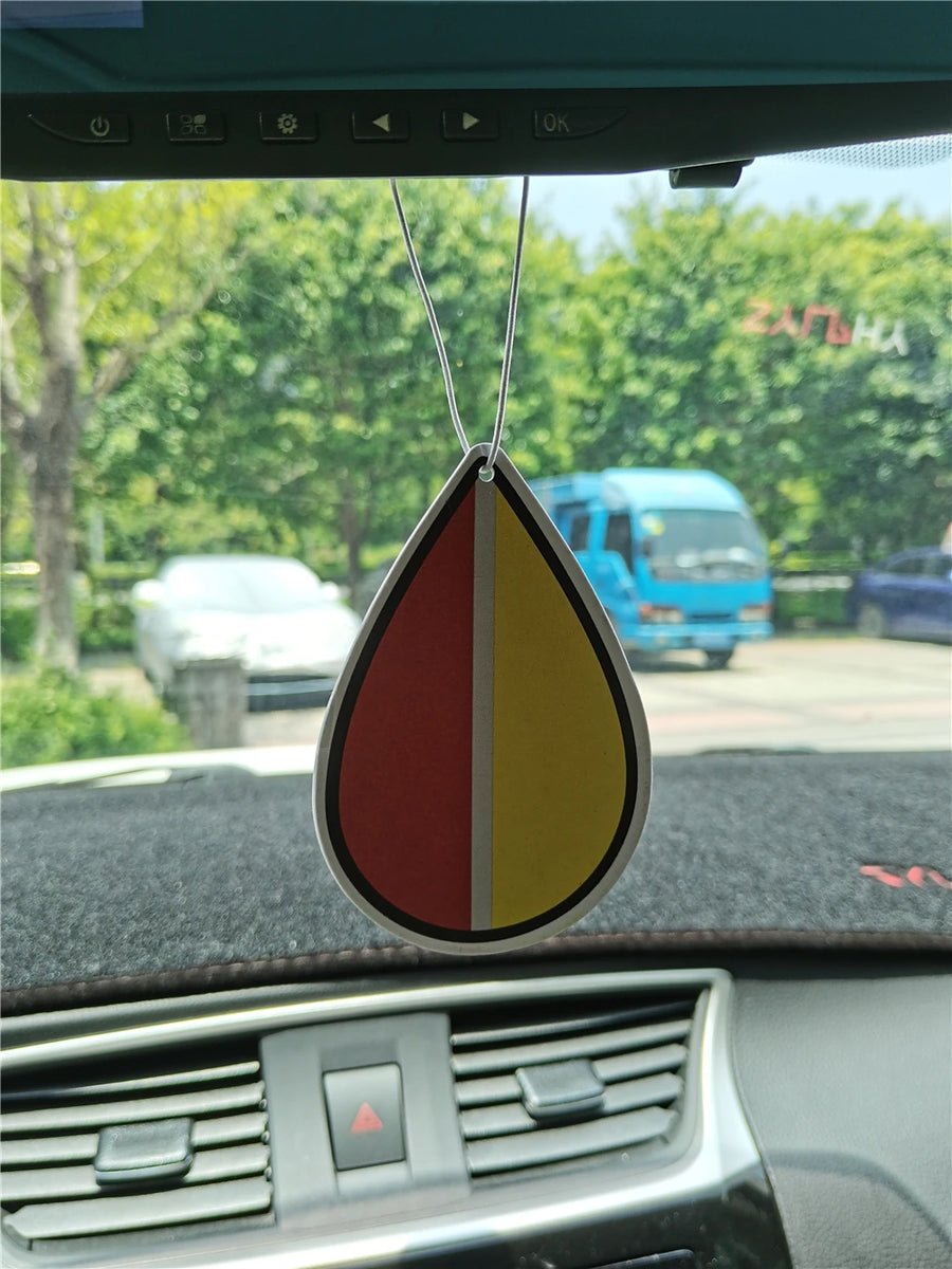 Japanese License Plate-Style Hanging Car Air Freshener